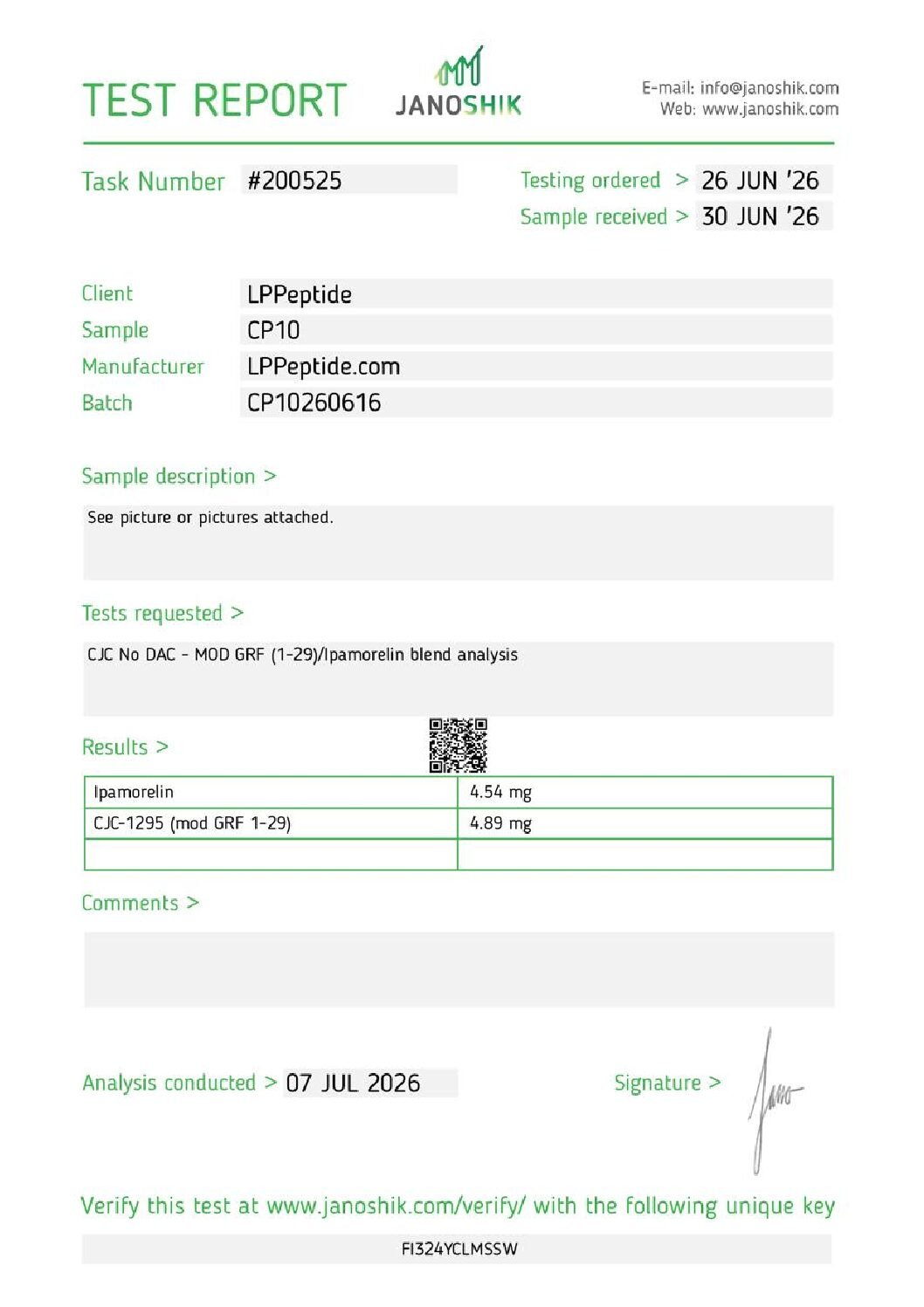 CJC-1295 + Ipamorelin 10mg - Image 2